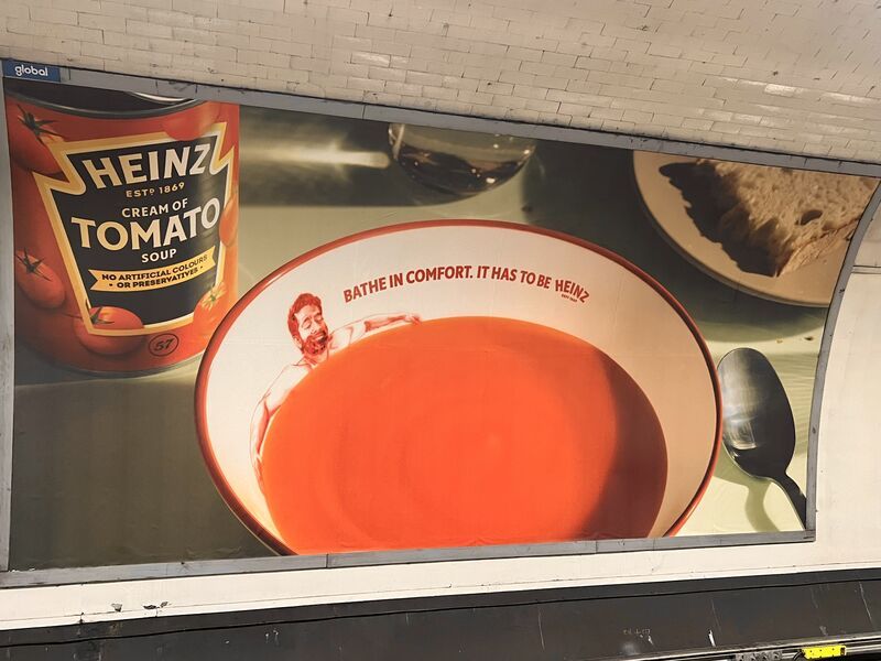 Heinz Soup Bath
