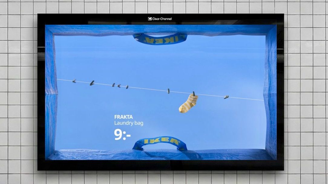 IKEA Frakta Laundry Line