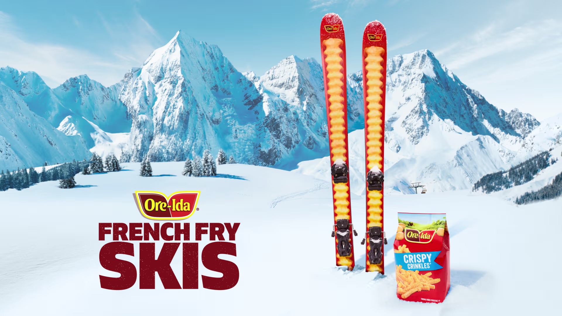 Ore-Ida French Fry Skis